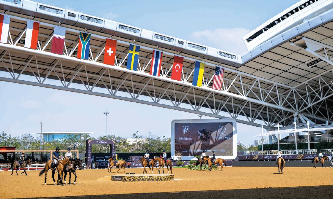  «الدوحة للفروسية» تنقل 147 خيلًا إلى أوروبا 2 20260315 1773546009 671