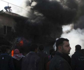 بالصور.. ارتفاع حصيلة قتلى "براميل الموت" بحلب لـ 46