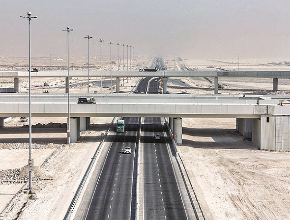 أحد مشاريع أشغال لتطوير البنية التحتية