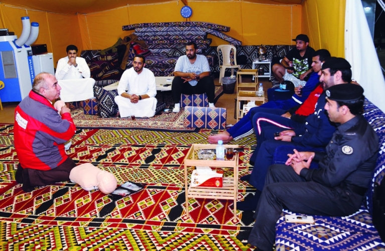                                         جانب من فعاليات الحملة                                     