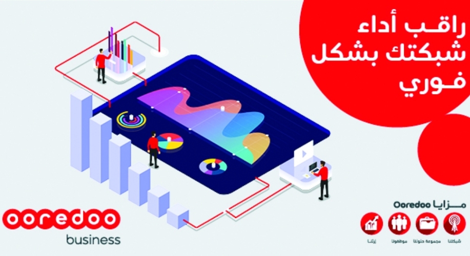 Ooredoo عن توفير أداة رقمية جديدة لمتابعة أنشطة الشبكات وخدماتها