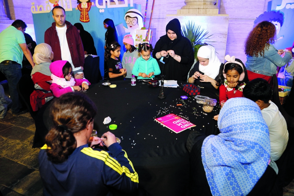 إقبال لافت على مهرجان كتارا للطفل