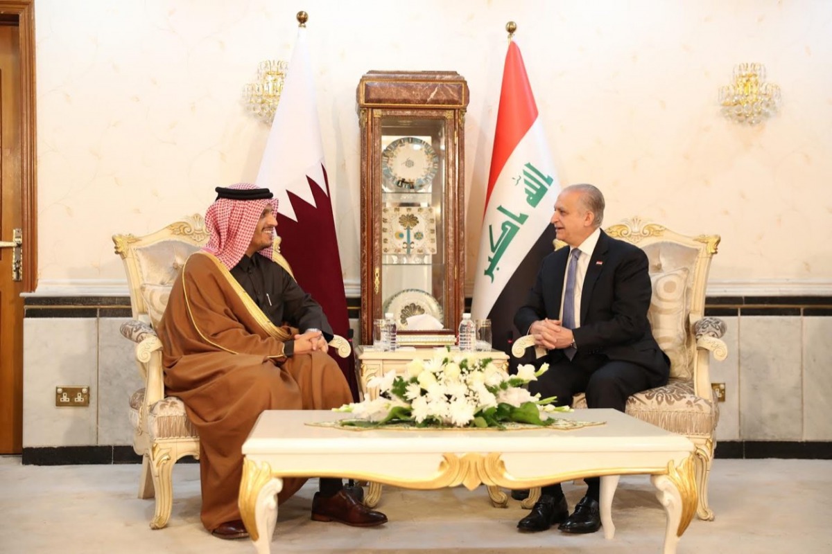 وزير الخارجية يجتمع مع وزير الخارجية العراقي