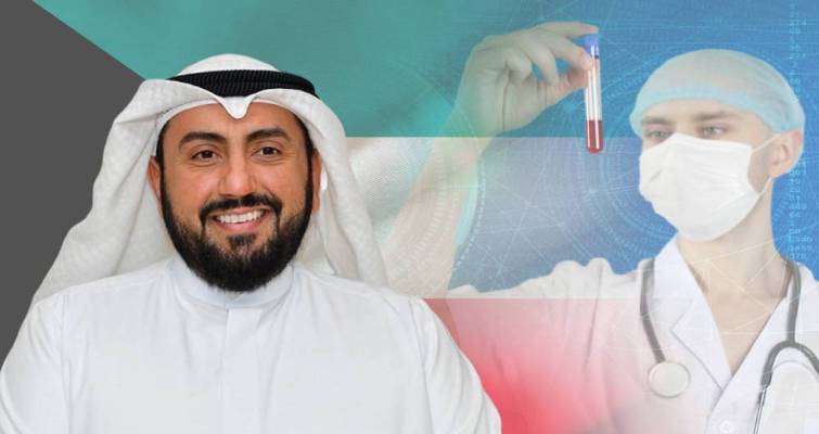 وزير الصحة الكويتي الشيخ الدكتور باسل الصباح  - القبس