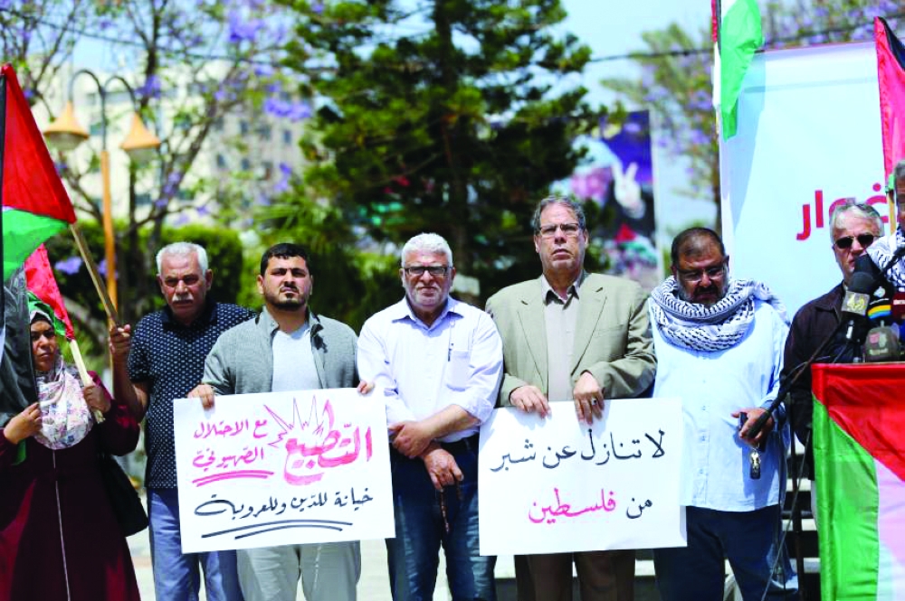 فصائل غزة تدعو لوقفات احتجاجية