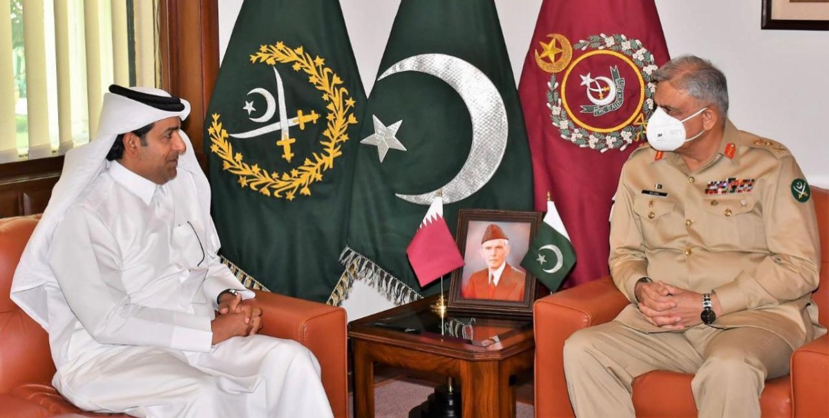 قائد أركان الجيش الباكستاني يجتمع مع المبعوث الخاص لوزير الخارجية