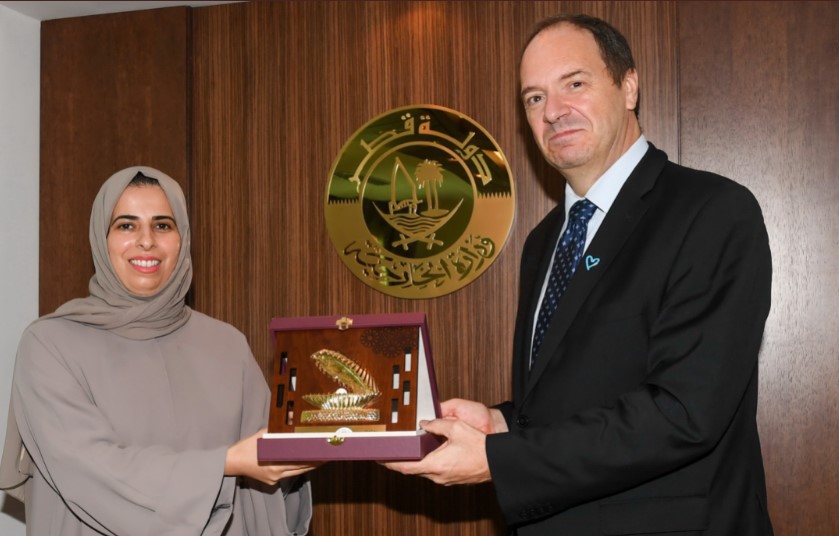 مساعد وزير الخارجية تجتمع مع سفير بلجيكا