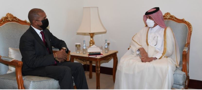 وزير الدولة للشؤون الخارجية يتسلم نسخة من أوراق اعتماد 6 سفراء جدد