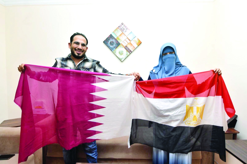 المشجع المصري الذي أقيم حفل زفافه بملعب الجنوب 