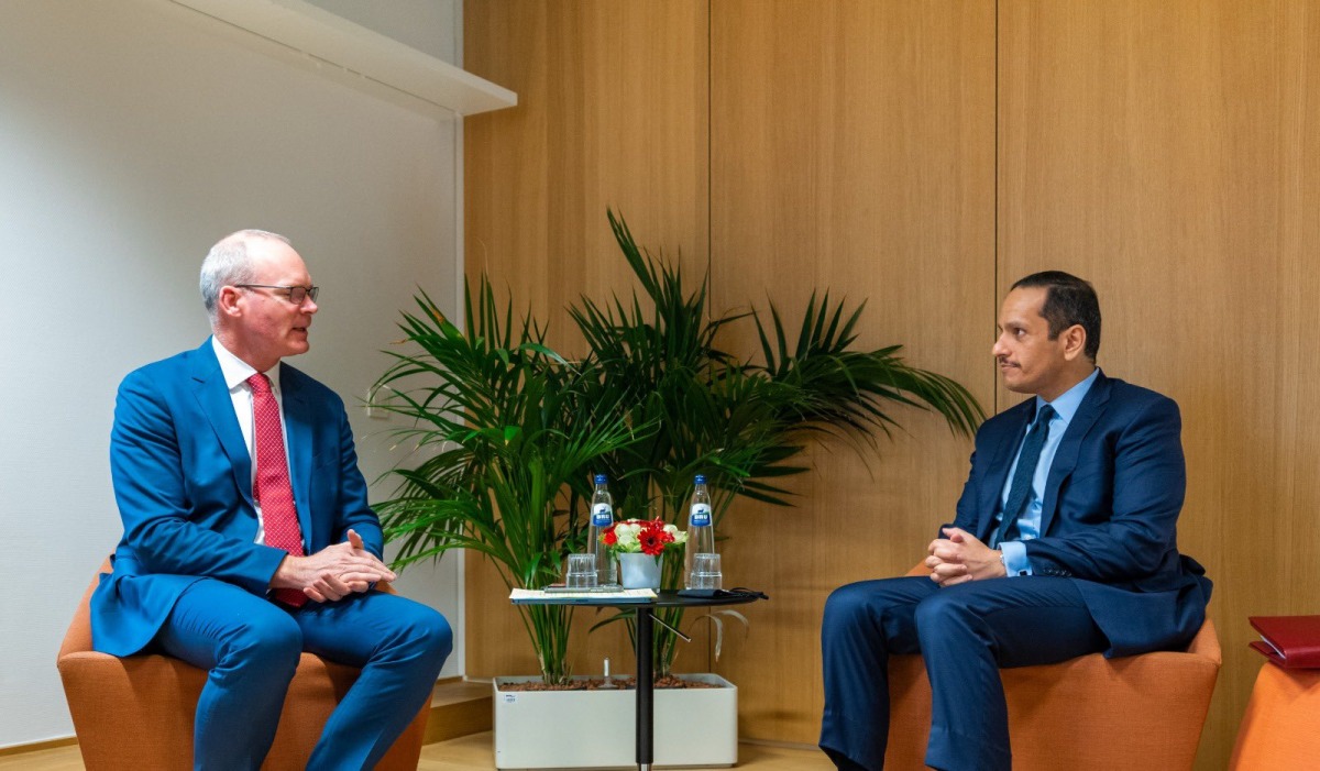 وزير الخارجية يجتمع مع مسؤولين أوروبيين