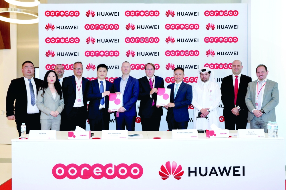 مجموعة Ooredoo وشركة HUAWEI