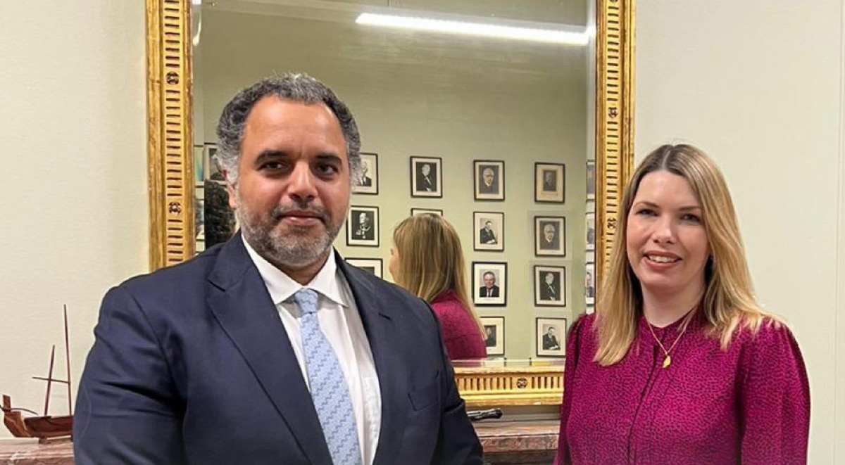 الخارجية البريطانية تتسلم نسخة من أوراق اعتماد سفير دولة قطر