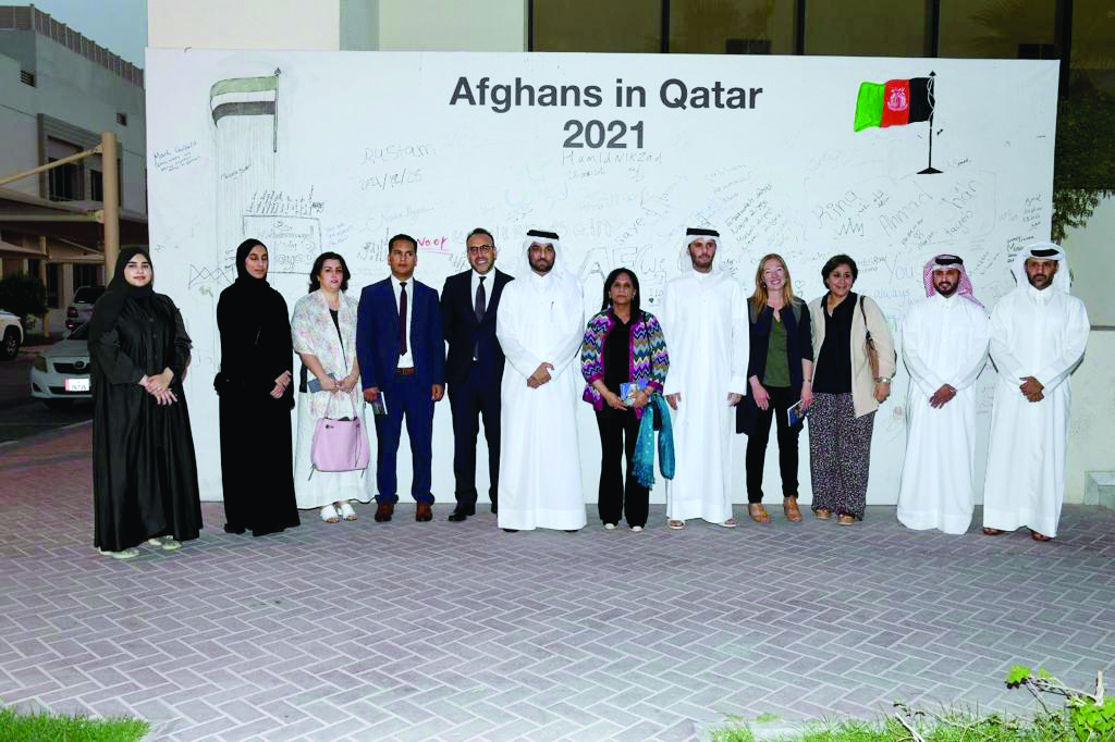 فريق التحالف العالمي للمؤسسات الوطنية لحقوق الإنسان يثمن جهود قطر الإنسانية لإغاثة الشعب الأفغاني