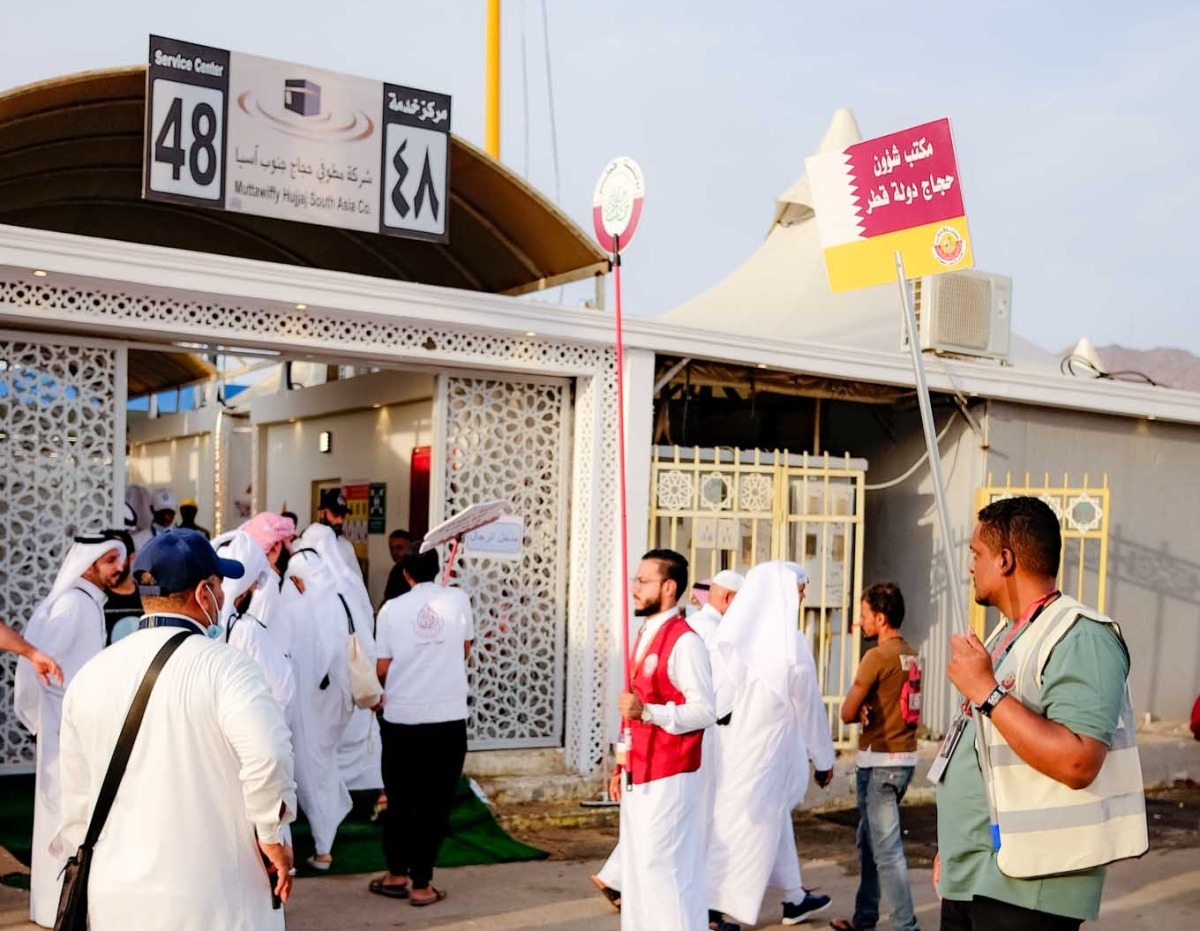 الوحدات المساندة لبعثة الحج القطرية تواصل عملها وفق منظومة متكاملة