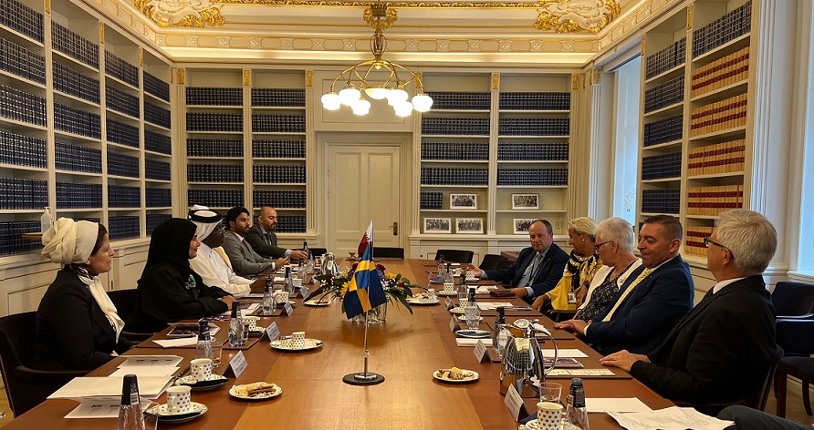 نائب رئيس مجلس الشورى تزور البرلمان السويدي وتعقد عدداً من الاجتماعات