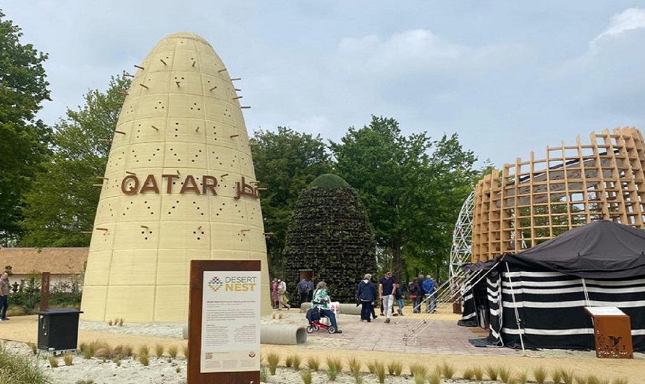 75 ألف زائر لجناح دولة قطر بمعرض إكسبو فلورياد 2022 بهولندا