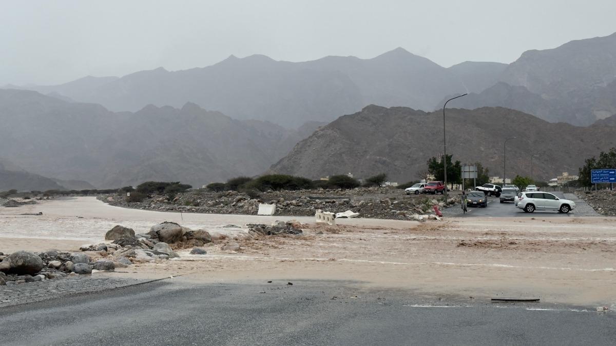 &nbsp;وفاة امرأة بسبب غزارة جريان الأودية في سلطنة عمان