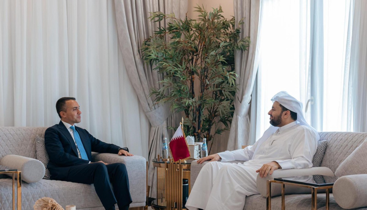 وزير الدولة بوزارة الخارجية يجتمع مع الممثل الخاص للاتحاد الأوروبي لمنطقة الخليج