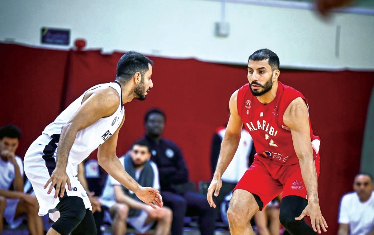 تأهل العربي والريان إلى نهائي دوري السلة