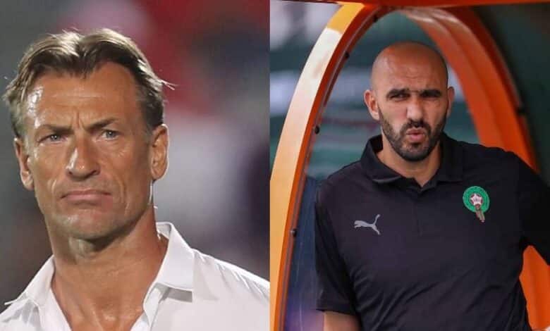 الركراكي يقترب من قيادة الأخضر السعودي خلفاً للفرنسي رينارد&nbsp;