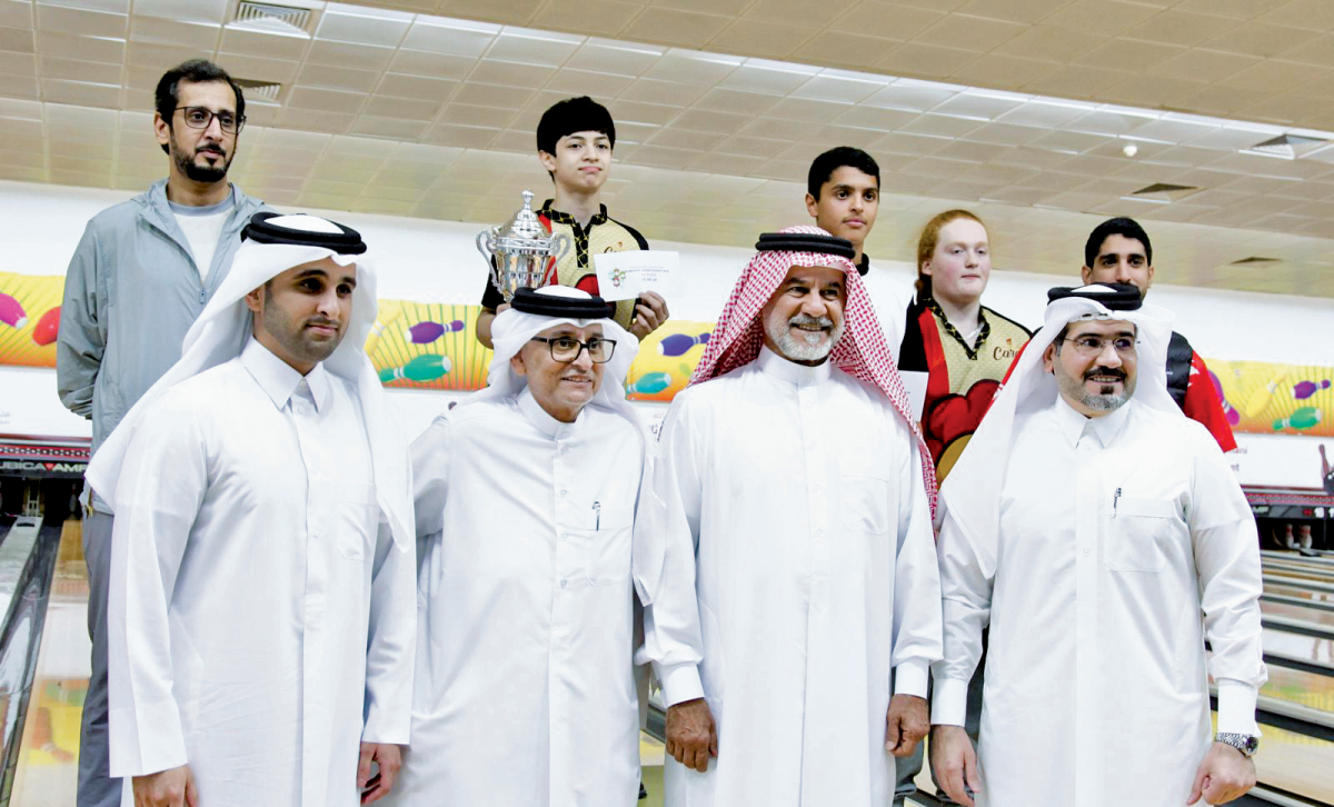 حمد صيام يتوج ببطولة الشيخ سعود بن أحمد للبولينج