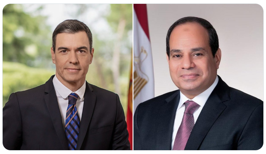 الرئيس المصري ورئيس الوزراء الإسباني يبحثان هاتفياً المستجدات الإقليمية والدولية