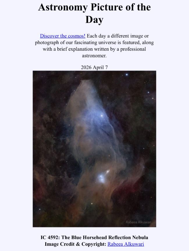 ناسا تختار صورة فلكية لمصور قطري ضمن أبرز صورها اليومية