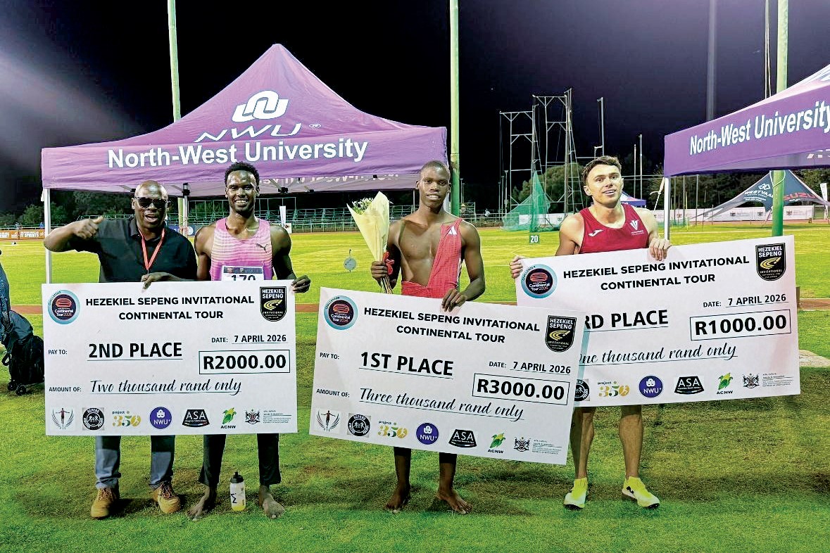 أدعم ألعاب القوى يتألق بجنوب أفريقيا