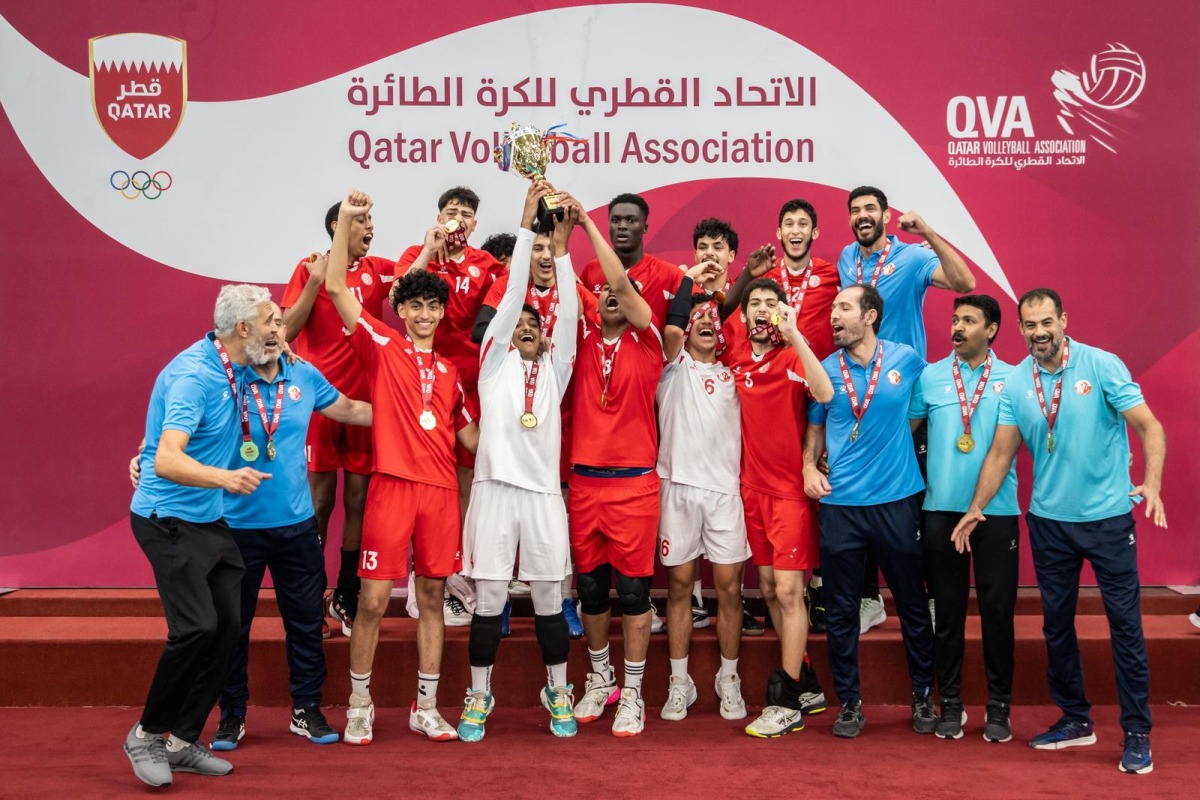 &nbsp;الشمال يتوج بلقب بطولة كأس الناشئين للكرة الطائرة