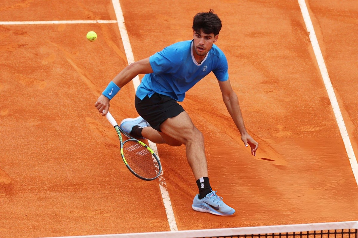 &nbsp;الإسباني كارلوس ألكاراز يتأهل لنهائي بطولة مونتي كارلو لتنس الأساتذة