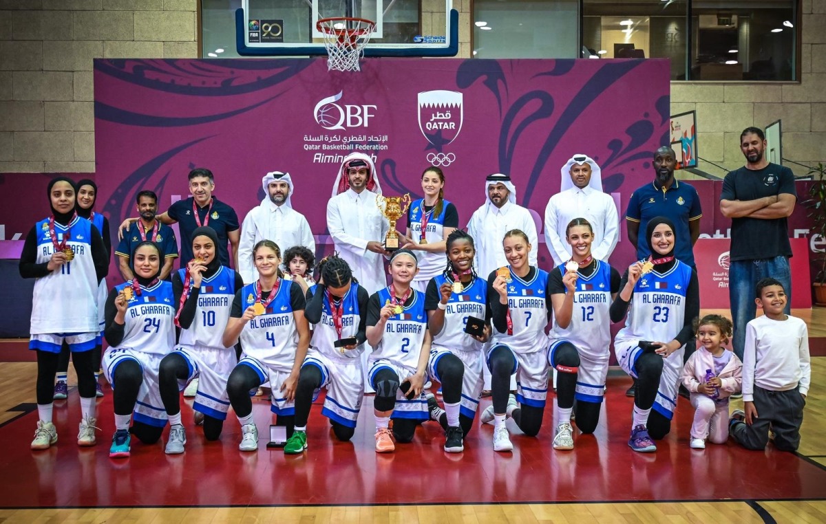 تتويج الغرافة بدوري السلة للسيدات