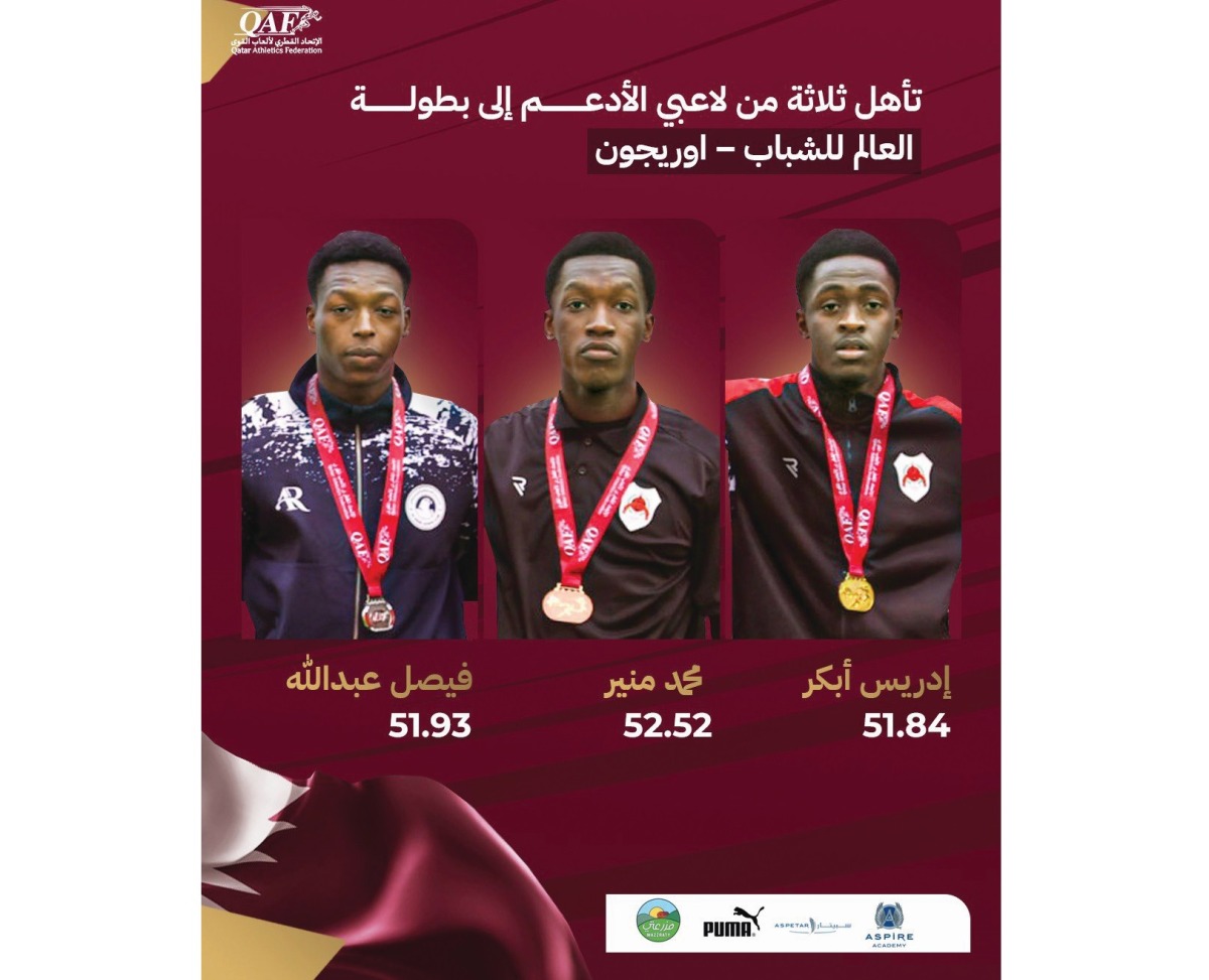 أبطال الحواجز يطيرون بالأدعم إلى مونديال أوريغون