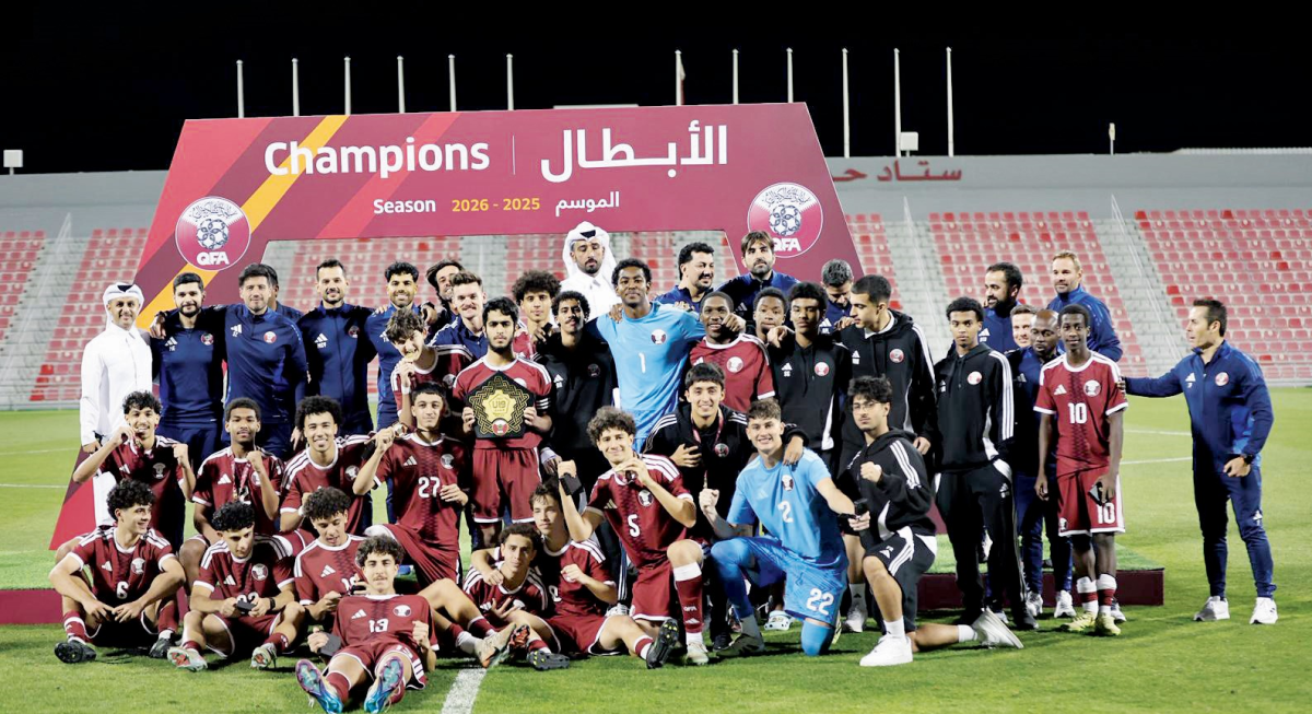 العنابي الشاب بطلا لدوري تحت 19 عاما