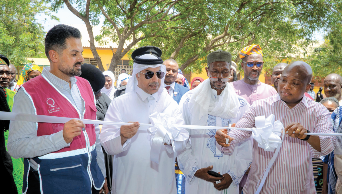 قطر الخيرية تفتتح مجمعاً خدمياً جديداً في غانا