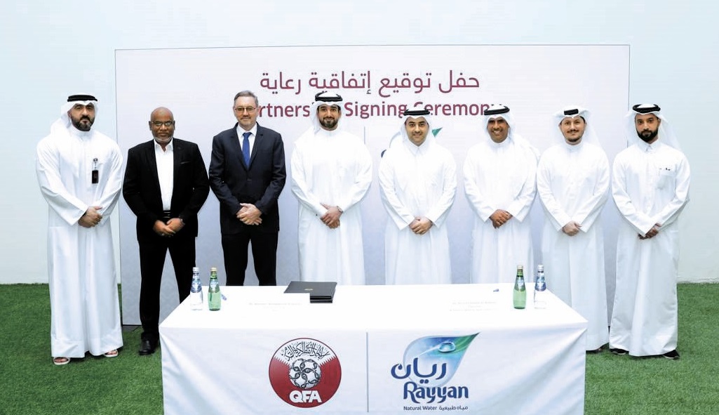 "مياه ريان" راعياً رسمياً للعنابي وبطولة كأس الأمير