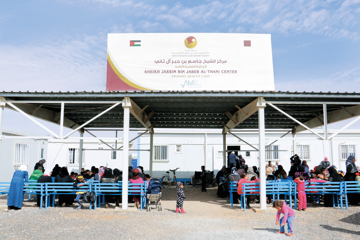 أكثر من 11 ألف مستفيد من خدمات مركز جاسم بن جبر آل ثاني للرعاية الصحية بالأردن