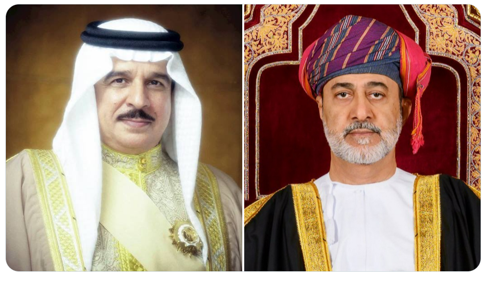 سلطان عمان وملك البحرين يبحثان هاتفياً مستجدات الأزمة في الشرق الأوسط