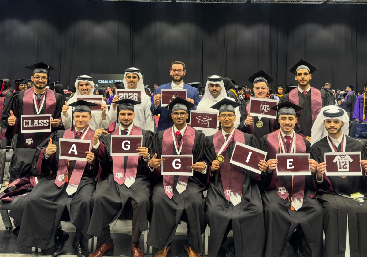 جامعة تكساس إي أند أم في قطر تخرج 154 مهندساً
