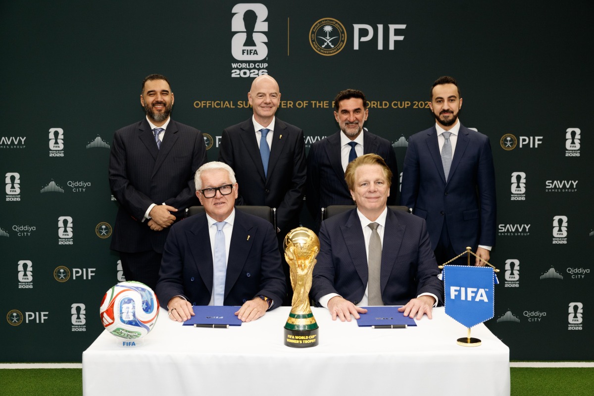 صندوق الاستثمارات السعودي داعما رسميا لكأس العالم لكرة القدم 2026