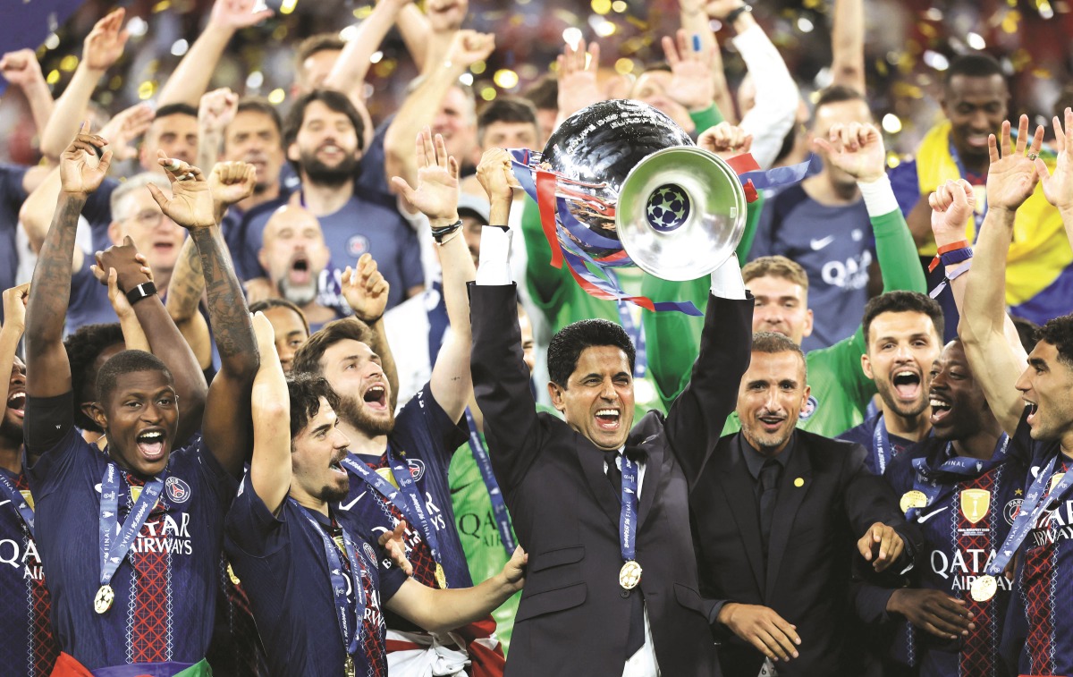 ناصر الخليفي: باريس سان جيرمان أفضل فريق بالعالم