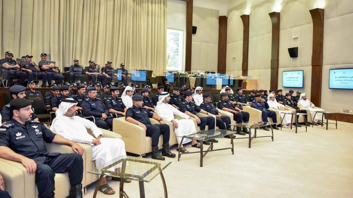 تكريم من ساهموا في تنظيم الألعاب الخليجية