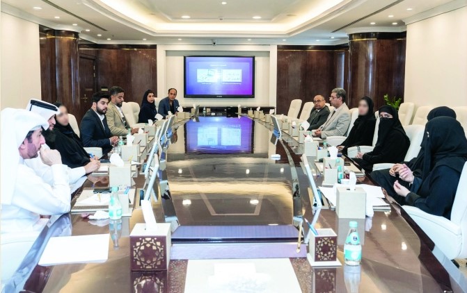 وزارة العدل تستعرض برنامج المدقق مع مختصين حكوميين