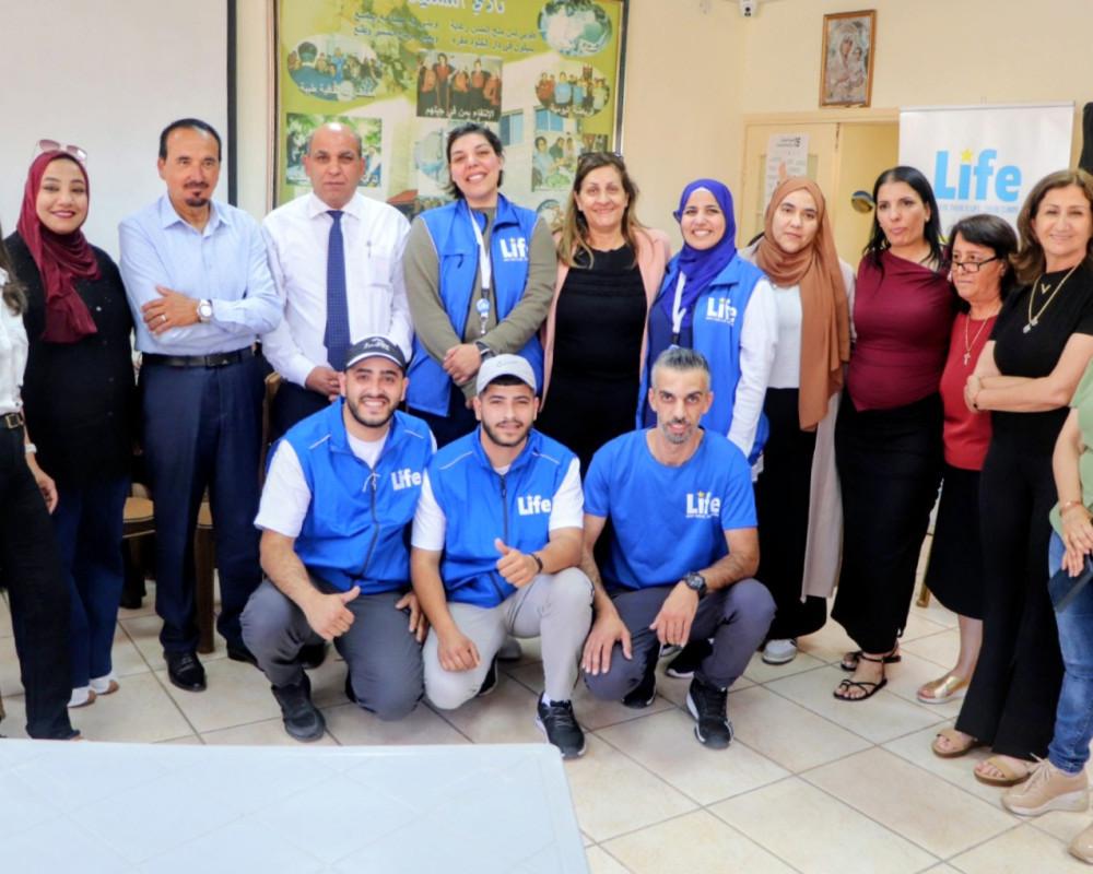لايف للإغاثة والتنمية تبدأ حزمة مشاريع في فلسطين : التنمية المستدامة ضرورة ملحّة لمواجهة التحديات في الضفة الغربية وبيت لحم