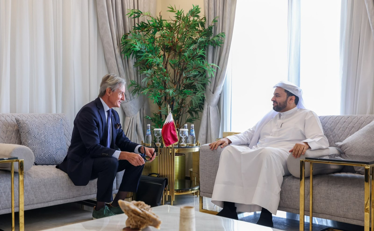 وزير الدولة بوزارة الخارجية يجتمع مع المبعوث الخاص لمستشار النمسا